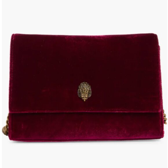 Kurt Geiger KGL Velvet Clutch NWT - Picture 1 of 6
